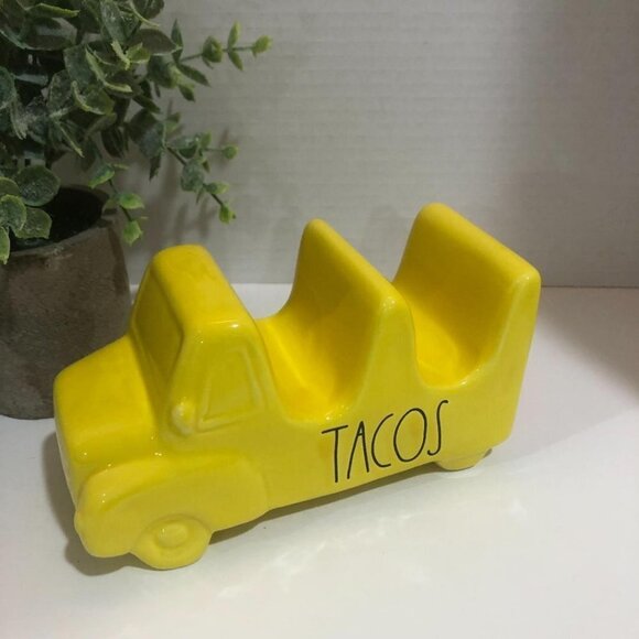 Nwt PRICE FIRM Rae Dunn “taco truck” taco holder - Picture 1 of 3